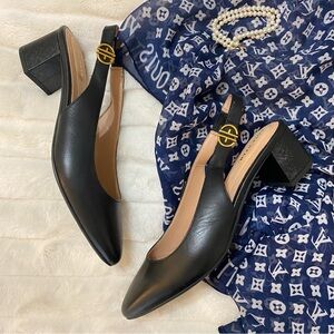 Cole Haan sing back block heels